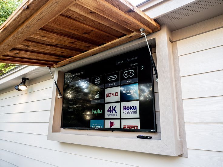 DIY Outdoor TV Enclosure