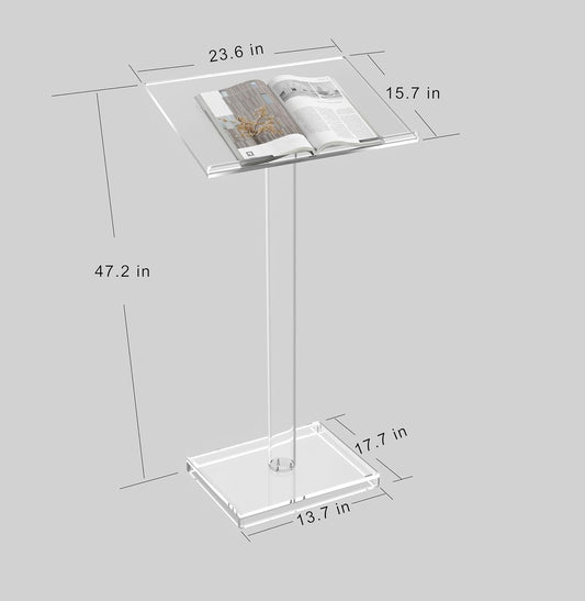 Acrylic Clear Podium Stand